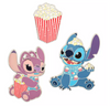 Disney Parks Stitch Attacks Snacks Pin Set Popcorn February Limited New With Tag