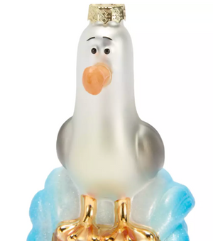 Disney Parks Finding Nemo Seagull Glass Christmas Ornament New With Tag