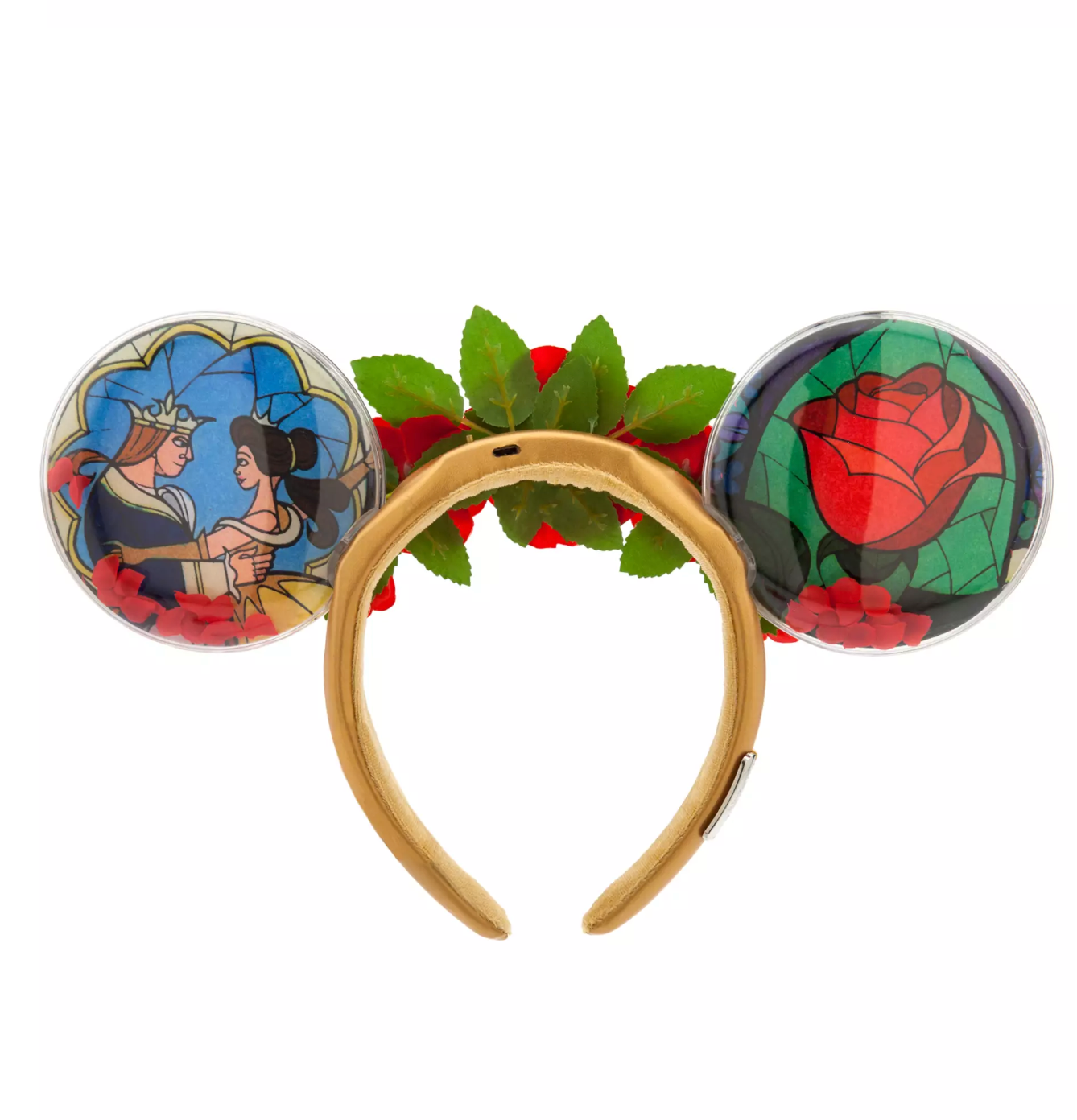 Disney Disney100 Decades Beauty and the Beast Light-Up Ear Headband Adults New