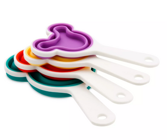 Disney Parks Mickey Mouse Icon Measuring Cups Set New With Tag