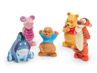 Disney Parks Winnie the Pooh and Pals Bath Set Toy New With Tag
