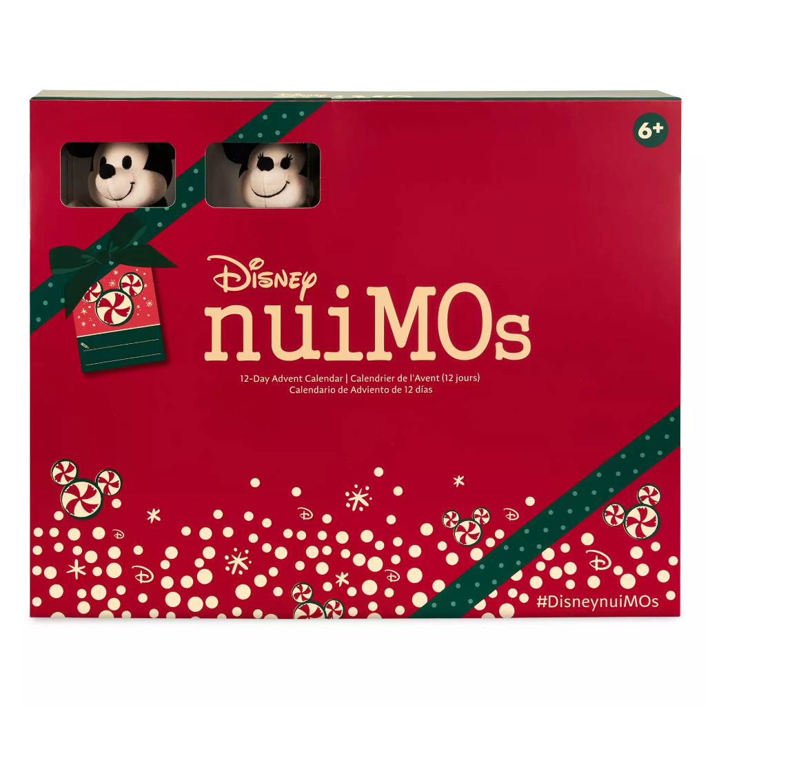 Disney Mickey and Minnie nuiMOs 12-Day Christmas Advent Calendar New
