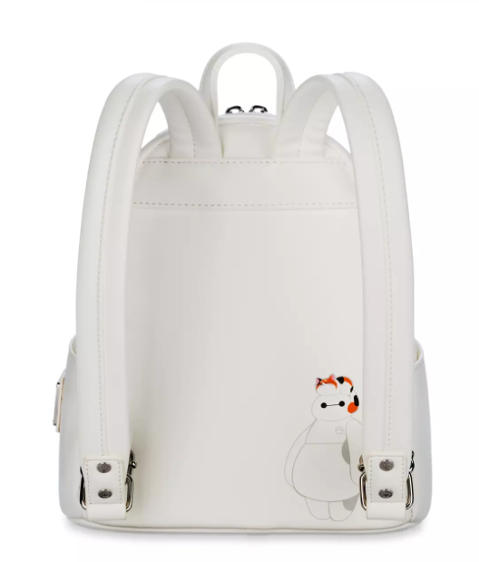 big white leather backpack Baymax and Mochi Loungefly Mini Backpack – Big Hero 6