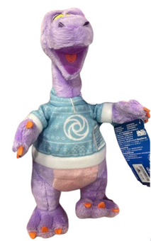 Disney Parks Epcot Festival of Holidays Figment Winter Hoodie Plush Toy New Tag