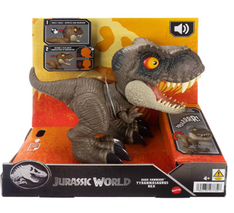 Jurassic World Roar Command Tyrannosaurus Rex Dinosaur Figure Toy New With Tag