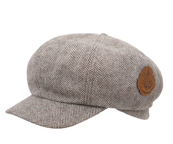 Universal Studios Harry Potter Hogwarts Crest Newsboy Cap Hat New With Tag