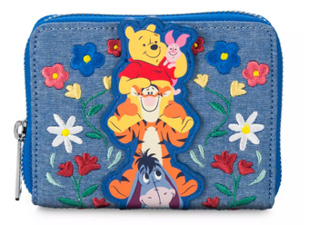 Disney Parks Winnie the Pooh and Pals Loungefly Wallet New With Tag