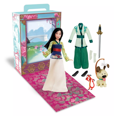 Disney Story Doll with Accessories and Activity Mulan New with Box