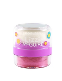 Disney Profusion Cosmetics LIZZIE McGUIRE Shimmer Powder + Puff Applicator NEW