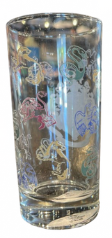 Universal Studios Harry Potter Hogwarts Glass Cup New With Tag