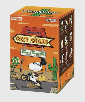 Universal Studios Pop Mart Snoopy The Best friends Peanuts Woodstock New W Box
