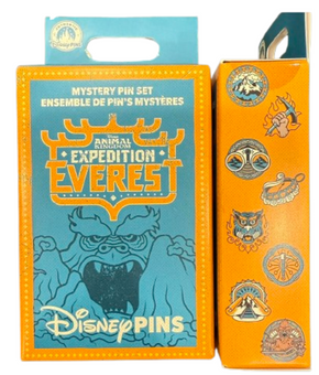 Disney Parks Animal Kingdom Expedition Everest Mystery Pin Set Random New W Card