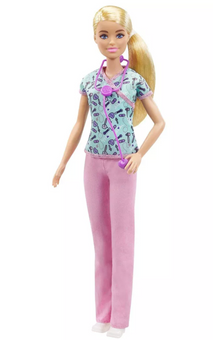 Barbie You Can Be Anything Careers Nurse Doll Toy New with Box