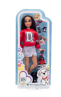 Disney ILY 4EVER 101 Dalmatians Inspired Fashion Doll Brown Hair Toy New Box