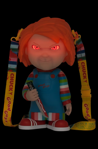 Universal Studios Halloween Horror Nights Animated Chucky Popcorn Bucket New