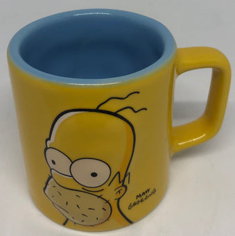 Universal Studios Shot Glass Mug The Simpsons Homer Hot So Hot Shot New