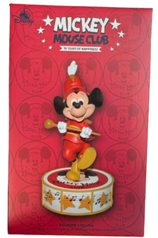 Disney Parks Exclusive Mickey Mouse Club Art Statue 70 Year Anniversary New