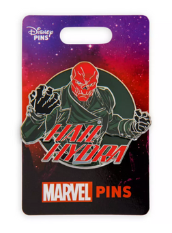 Disney Parks Red Skull Pin – Marvel Villains – Limited Release New With Card
