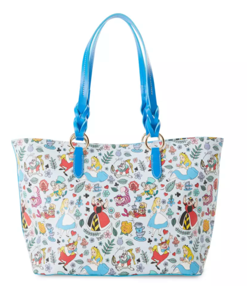 Disney Parks Alice in Wonderland Dooney & Bourke Tote Bag New With Tag