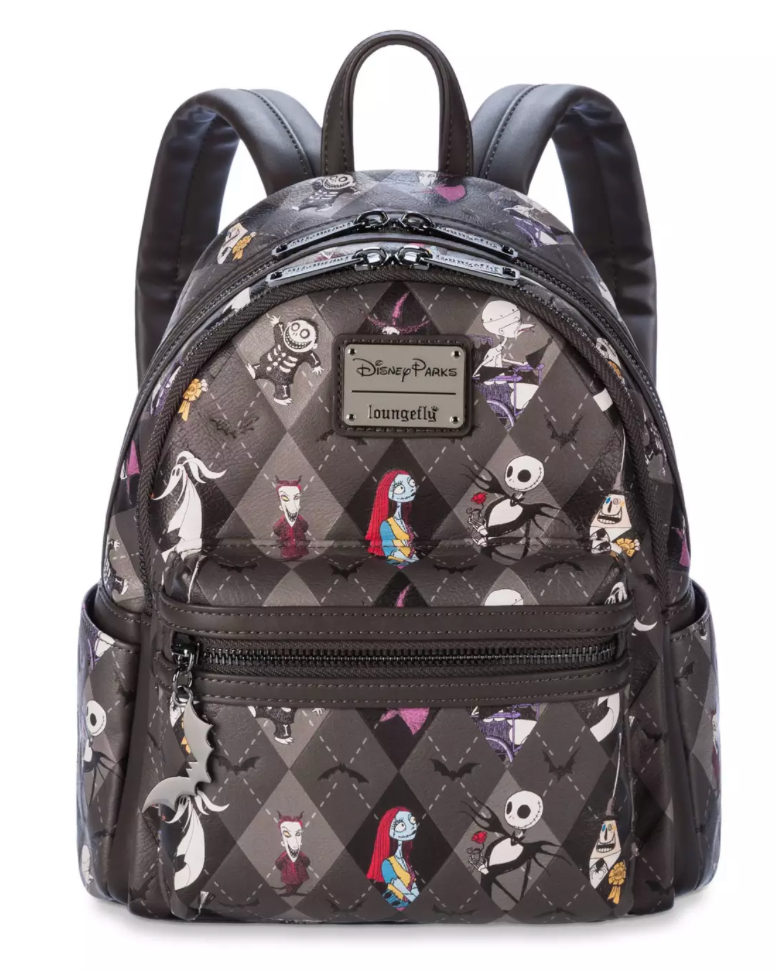 Disney Parks The Nightmare Before Christmas Loungefly Mini Backpack New With Tag