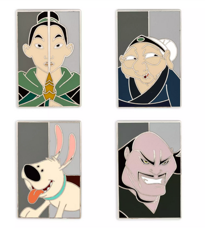 Disney Parks Mulan 25th Anniversary Mystery Pin Blind Pack New With Box