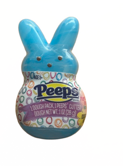 Peeps Easter Bunny Blue Dough Pack with 1 Peeps Cutter New Sealed