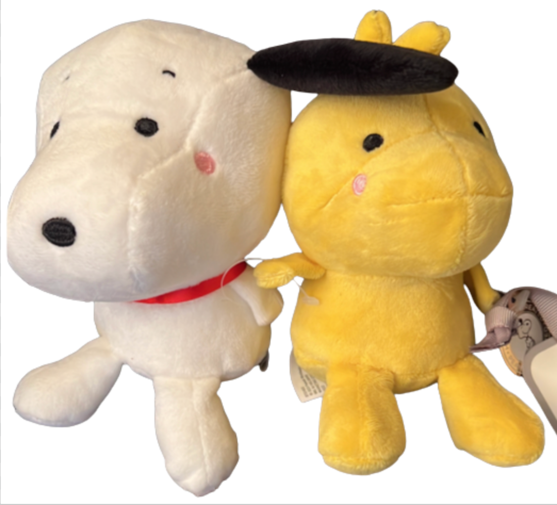 Hallmark Better Together Snoopy and Woodstock Magnetic Plush Set New With Tag