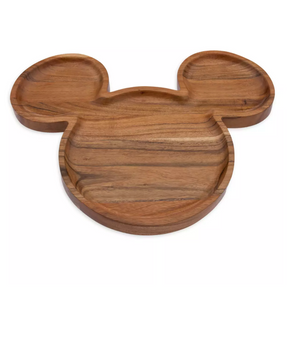 Disney Parks Homestead Mickey Icon Wood Serving Tray New