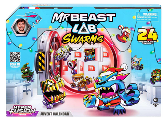 MrBeast Lab Hybrids Hyper Fusion Series 2025 Exclusive Advent Calendar New Box