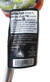 Disney Parks Nightmare Before Christmas Suspiciously Sour Lollipop Bundle 3 New