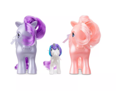 My Little Pony 40th Anniversary 3pk Cotton Candy Blossom Glory Toy New with Box