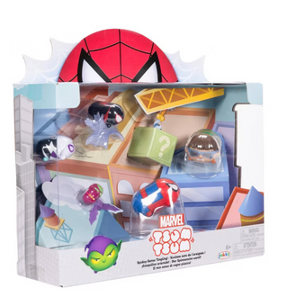 Disney Tsum Tsum Marvel Spidey-Sense Tingling Mini Figure Set Toy New With Box