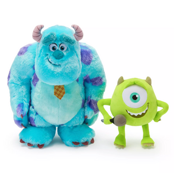 Disney 2026 D23 Sulley and Mike Wazowski Plush Set 25th Monsters New with Box