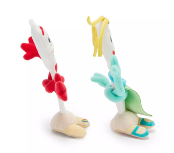 Disney Parks Forky Karen Beverly Magnetic Shoulder Plush Set Toy Story 5 New
