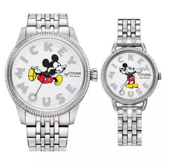 Disney Parks Mickey Mouse Pop Art Watch Set by Citizen New With Tag