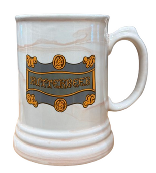 Universal Studios Harry Potter Butterbeer Graphic Label Coffee Mug New W Tag