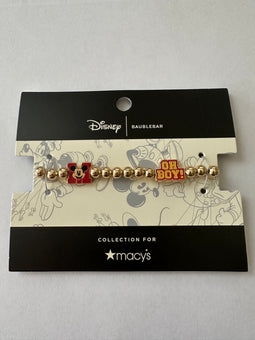 Disney Baublebar for Macy's Mickey & Minnie Icon Pisa Bracelet New with Card