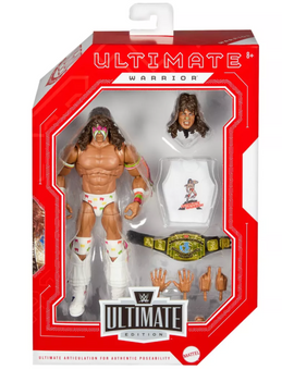 WWE Ultimate Legends Action Ultimate Warrior Figure & Accessories New with Tag