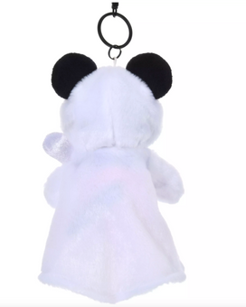 Disney Parks Halloween Minnie as Ghost Plush Keychain Bag Charm New with Tag