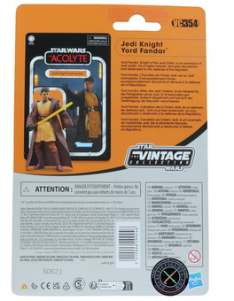 Disney Jedi Knight Yord Fandar Star Wars Figure Toy The Acolyte New With Tag
