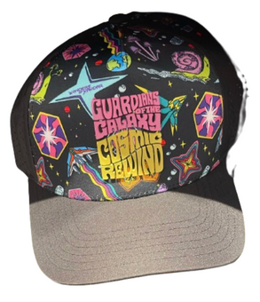 Disney Parks Guardians of Galaxy Cosmic Rewind Sticker Baseball Cap Hat New