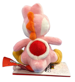 Universal Studios Super Nintendo World Pink Yoshi Shoulder Pal Plush New W Tag