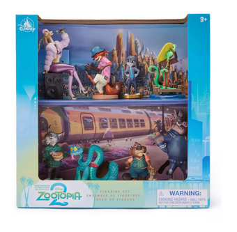 Disney Parks Zootopia 2 Figure Set Toy New With Tag