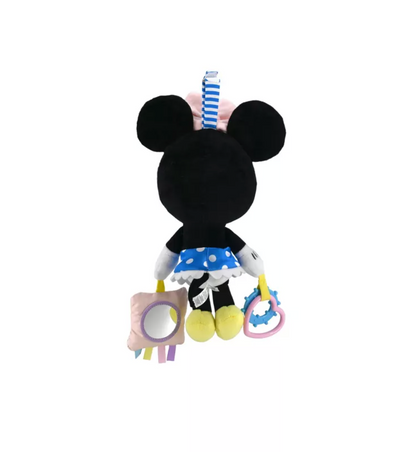 Disney Baby Minnie Activity Plush Jingle Sounds Mirror Teether New with Tag