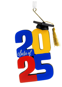 Hallmark Christmas Ornament Class of 2025 Graduation New with Box
