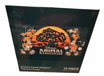 Disney Parks Animal Kingdom Mickey and Friends Safari 72pcs Puzzle New with Box