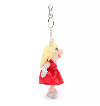 Disney Parks The Muppets Miss Piggy Plush Keychain Bag Charm New with Tag