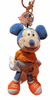 Disney Parks Animal Kingdom Mickey Mouse Plush Keychain New With Tag