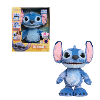 Disney Stitch Ultimate Stitch Interactive 17" Plush Toy New With Box