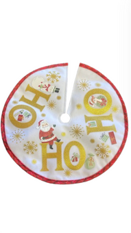 Hallmark 2025 Keepsake Mini Nostalgic Holiday 12inc Tree Skirt New with Tag